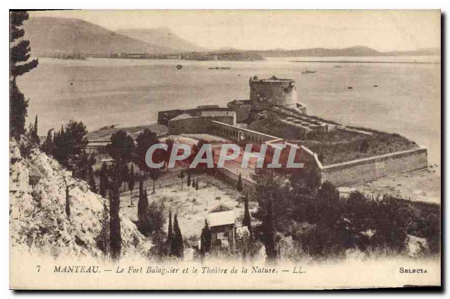 CPA Manteau Le Fort Bulognier et le Theatre de la Nature