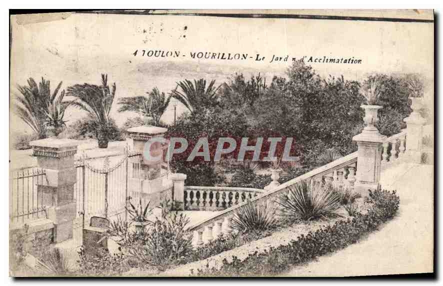 CPA Toulon Mourillon le Jardin d'Acclimatation 