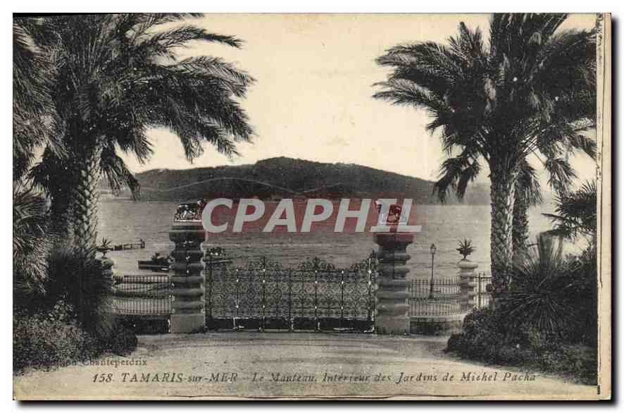 Tamaris-sur-Mer — Le Manteau, Intérieur des Jardins de Michel Pacha — Chanteperdrix, n°158