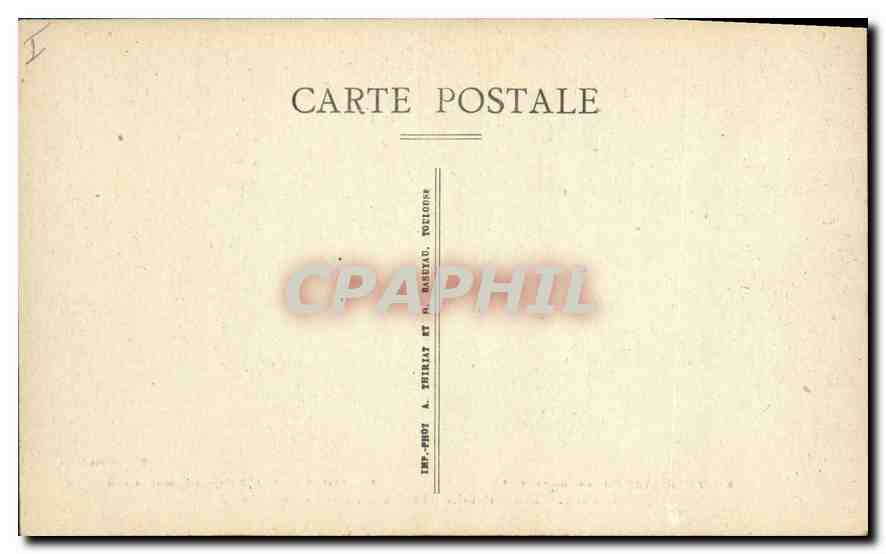 CPA Saint Maximin la Ste Baume La Basilique  — Verso