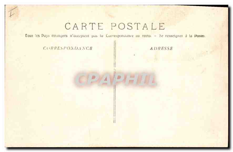 CPA Saint Maximin Var La Basilique  — Verso