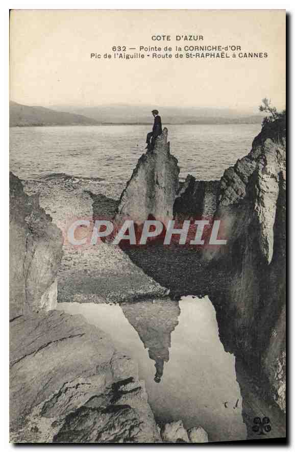 Gipfel der Aiguille — Straße von St-Raphaël nach Cannes — Côte d'Azur