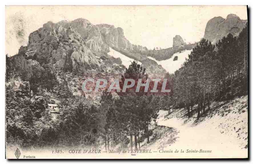 Côte d'Azur — Massif de l'Esterel — Chemin de la Sainte-Baume — Perfecta, n° 385