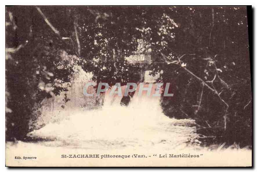 St-ZACHARIE pittoresque (Var) — "Leï Mastéliéros" — Édité par Syivestre