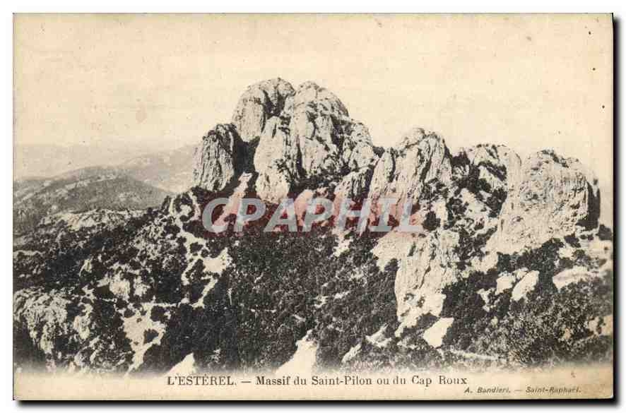 CPA L'Esterel Massif du Saint Pilon ou du Cap Roux 