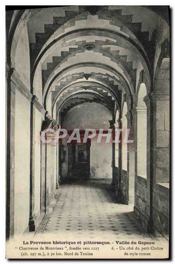CPA La Provence historique et Pittoresque Valle du Gapeau Chartreuse de Montrieux fondee vers 1117 N