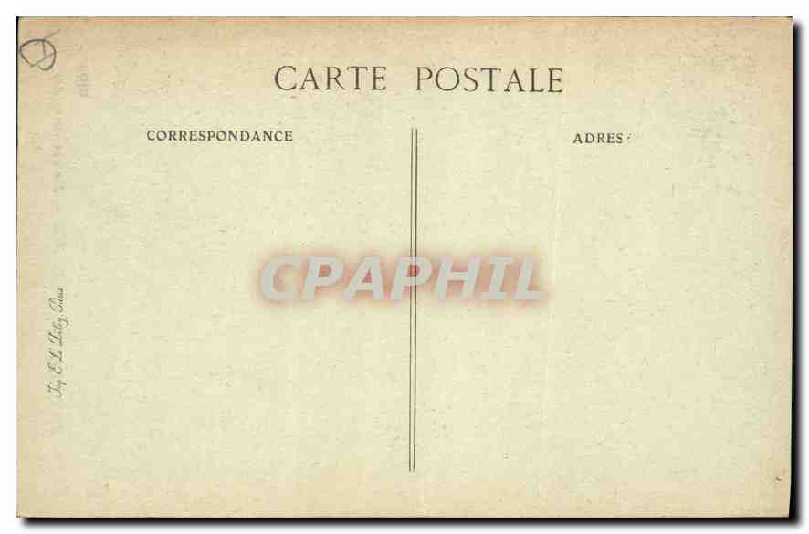 CPA Montrieux le Vieux Ruines rustique  — Verso