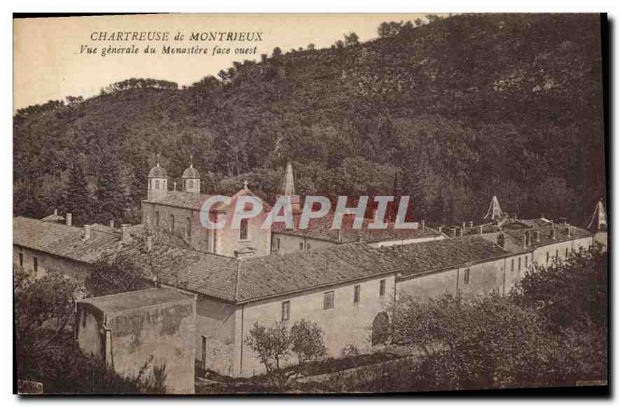 Chartreuse de Montrieux — Vue générale du monastère face ouest