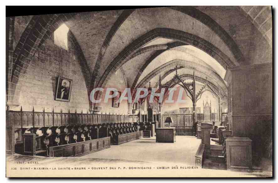 Saint-Maximin-la-Sainte-Baure - Couvent des P. P. Dominicains - Chœur des religieux