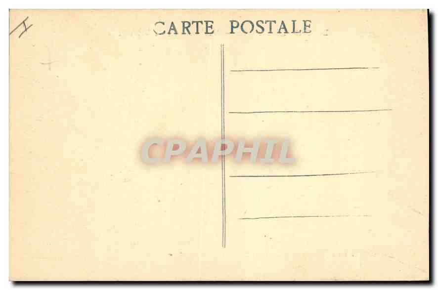 CPA la Sainte Baume vue generale de l'Hotellerie  — Verso