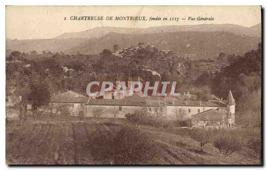Chartreuse de Montrieux — fondée en 1117 — Vue Générale