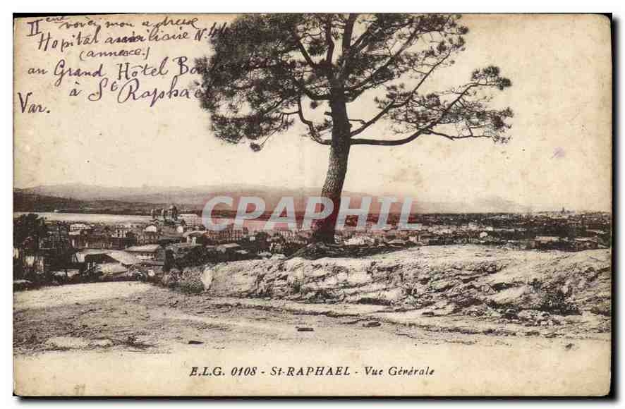 St-Raphaël - Allgemeiner Blick — E.L.G. 0108 — Verlag E.L.G.