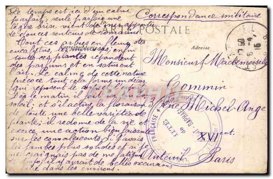 St-Raphaël - Allgemeiner Blick — E.L.G. 0108 — Verlag E.L.G. — Rückseite