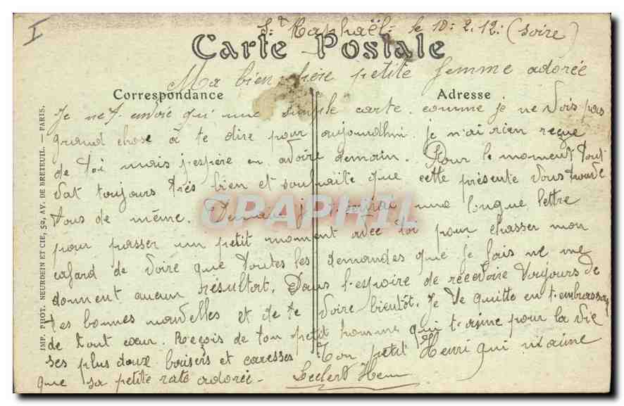 CPA Saint Raphael Var les Lions de terre et de mer  — Rückseite