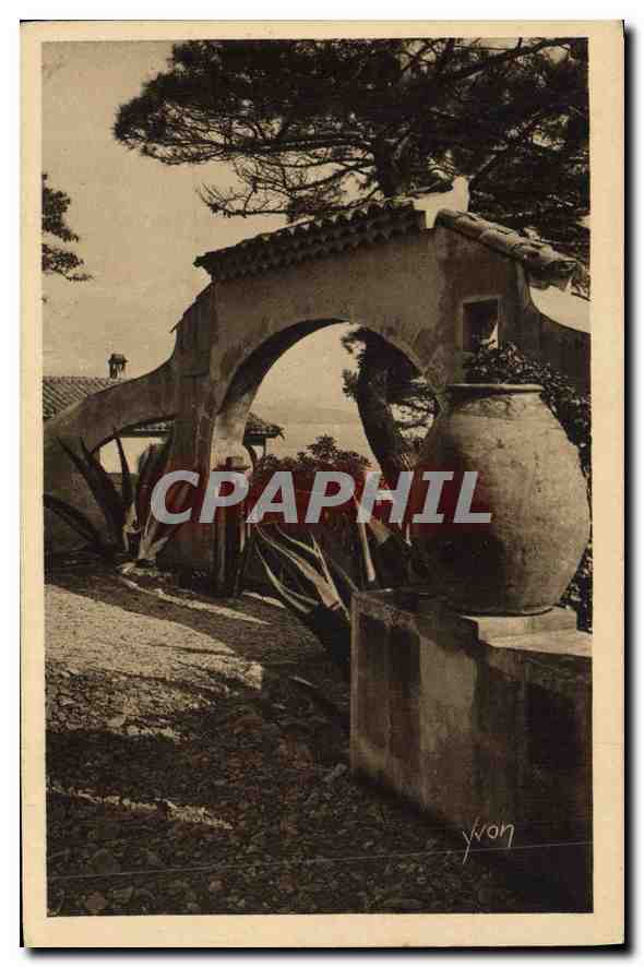 Entrance to a Villa on the Coast — La Douce France - Côte d'Azur — Art Edition YVON, 1/198