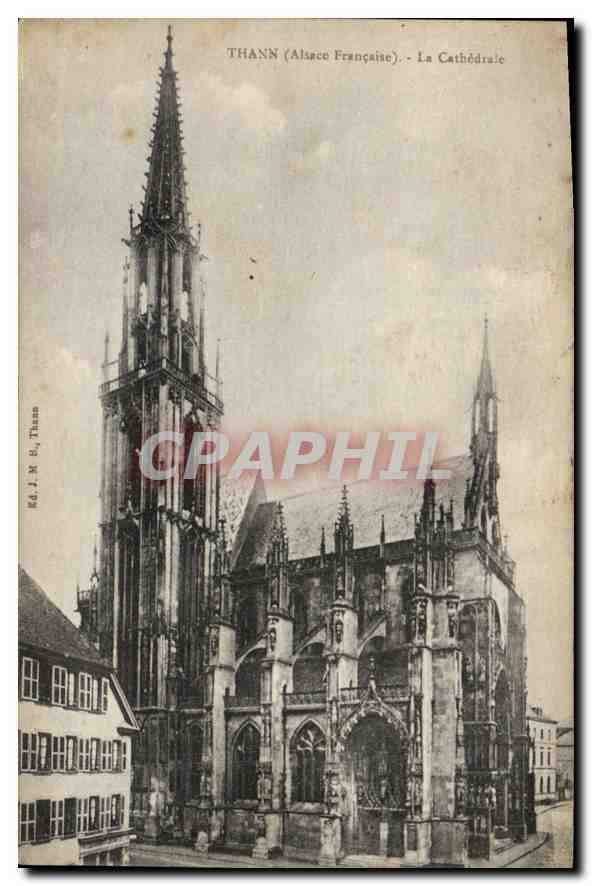 Thann (Alsace Française) - La Cathédrale — J. M. & Thann