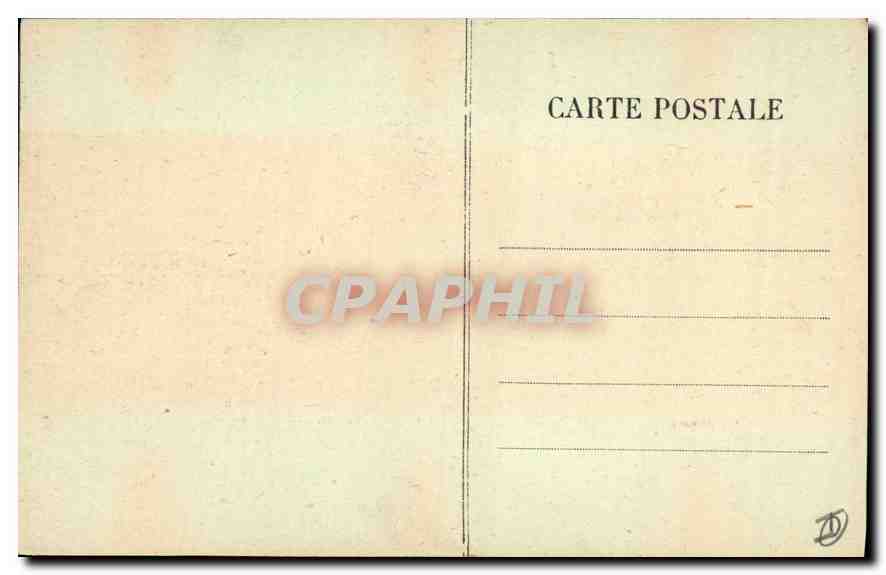 CPA Thann Haut Rhin la cathedrale Abside et Fleche  — Rückseite