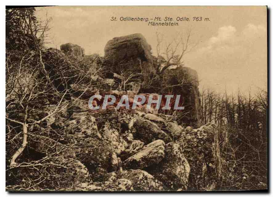 CPA St Odillenberg Mt Ste Odile Mannelstein 