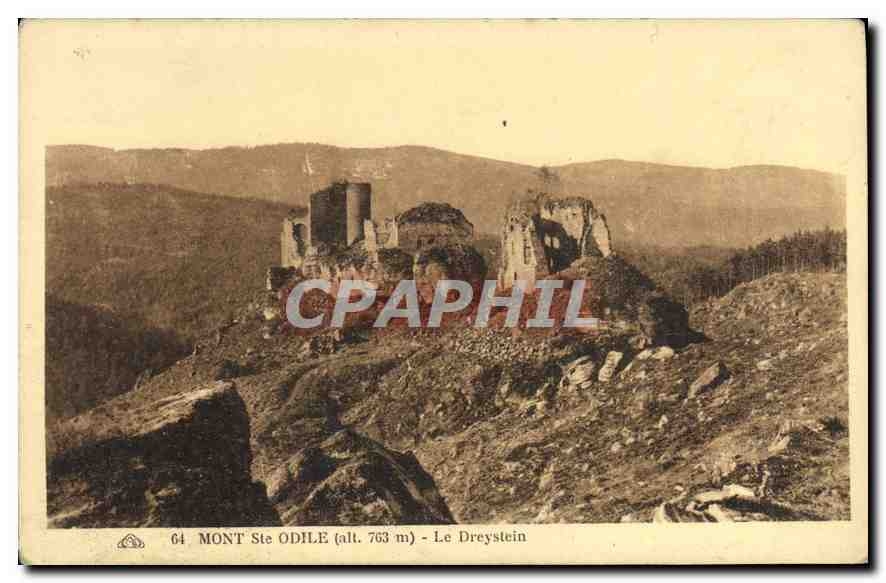 CPA Mont Ste Odile le Dreystein 