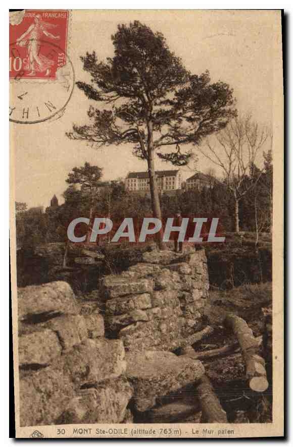 CPA Mont Ste Odile le Mur Paien 