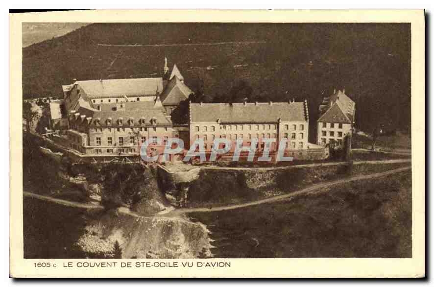 CPA Le Couvent de Ste Odile vu d'Avion 