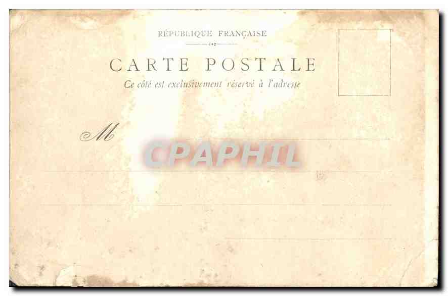 CPA Palais de la Grande Bretagne  — Verso