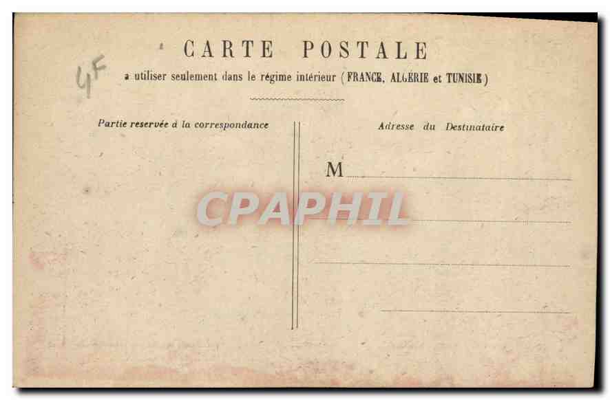 CPA Paris Institue de France  — Rückseite