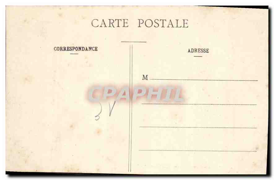 CPA Paris les Buttes Chaumont le pont  — Verso