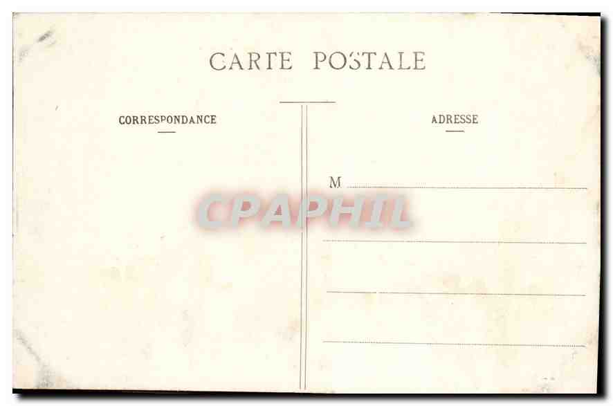 CPA Paris N D de Consolation chapelle elevee rue J Goujon sur l'emplacement du Bazar de la Charite  — Verso
