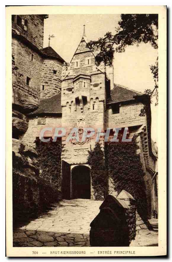 Haut-Kœnigsbourg — Entrée principale — Braun & Cie, Dornach