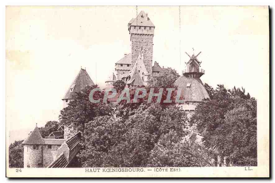 Haut-Kœnigsbourg — Côté Est — L.L. n°24