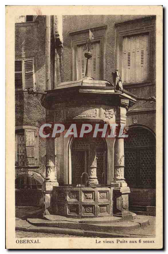 CPA Obernai le vieux Puits aux seaux 
