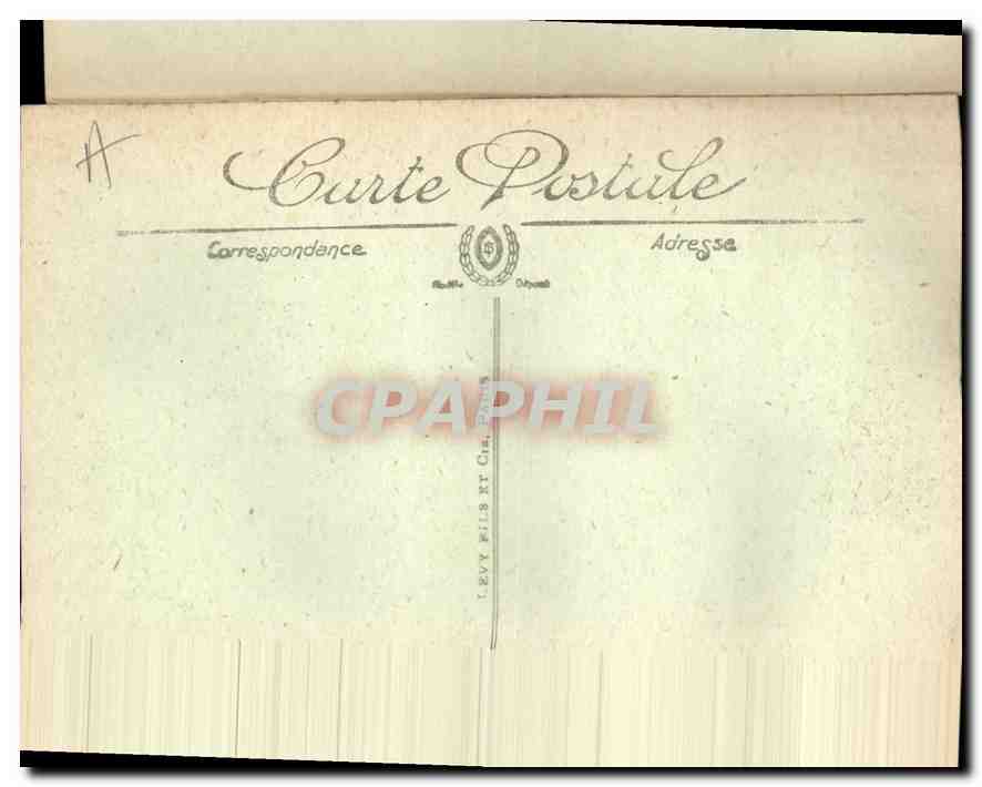 CPA Colmar fontaine de Roesselman par Bartholdi  — Rückseite