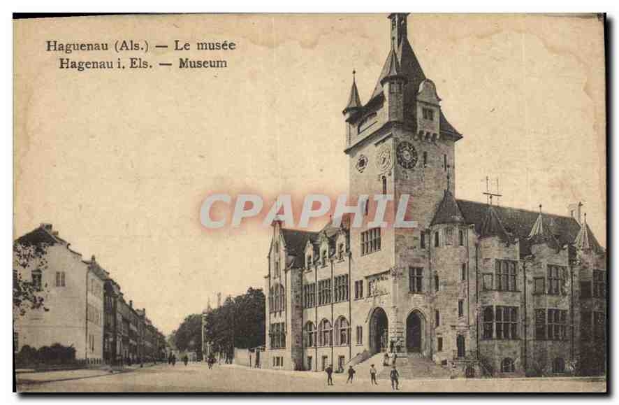 CPA Haguenau Als le Musee 