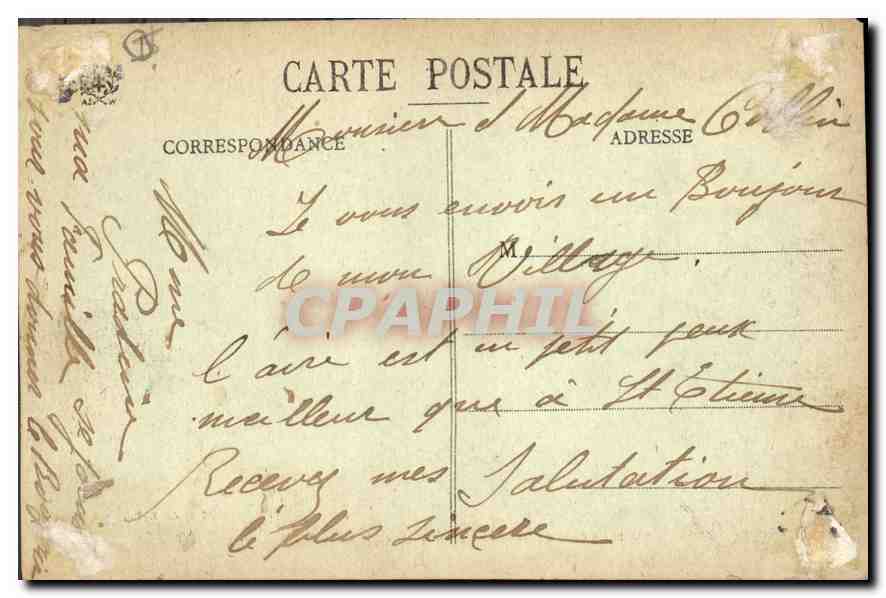 Willer, près Thann (Haute Alsace) — Un coin de la Trun — Édit. E. Tschägél, Willer — Verso