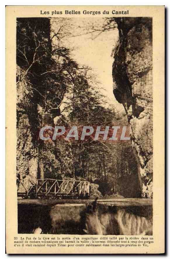 CPA Les Plus Belles Gorges du Cantal 