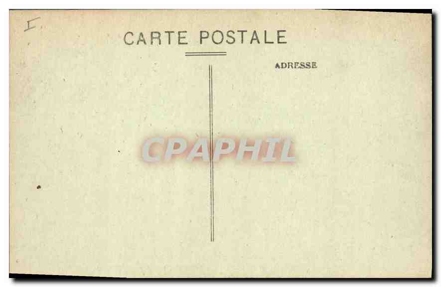 CPA Le Canal Pittoresque Thiezac interieur de la Chapelle Lieu de Pelerinage renomme Batie au Flanc  — Rückseite