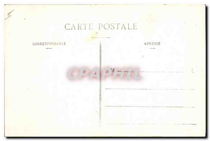 CPA Le Cantal Pittoresque Tremouille route de Salers a Besse au Lac de la Cregut  — Rückseite