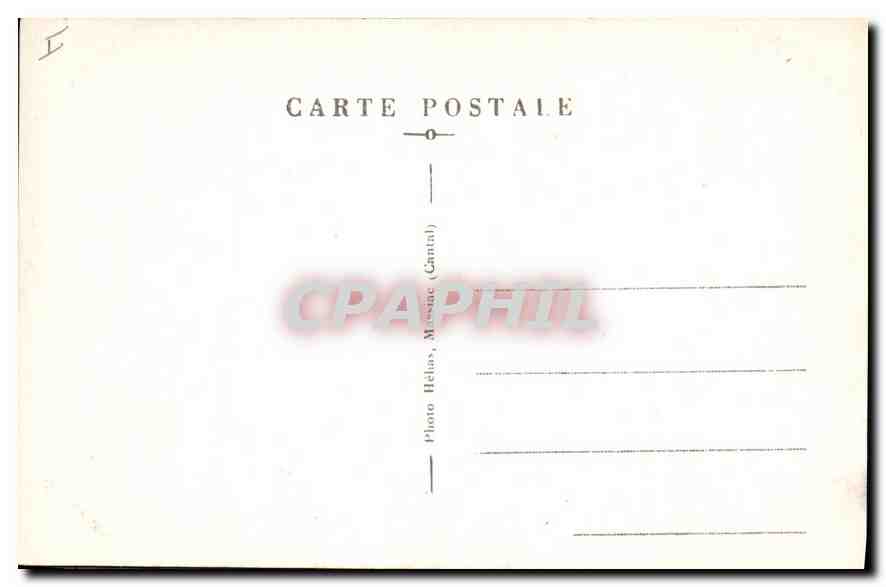 Le Tréboul — El Puente colgante — Edición Héliau, Pierrefort (Cantal) — Reverso