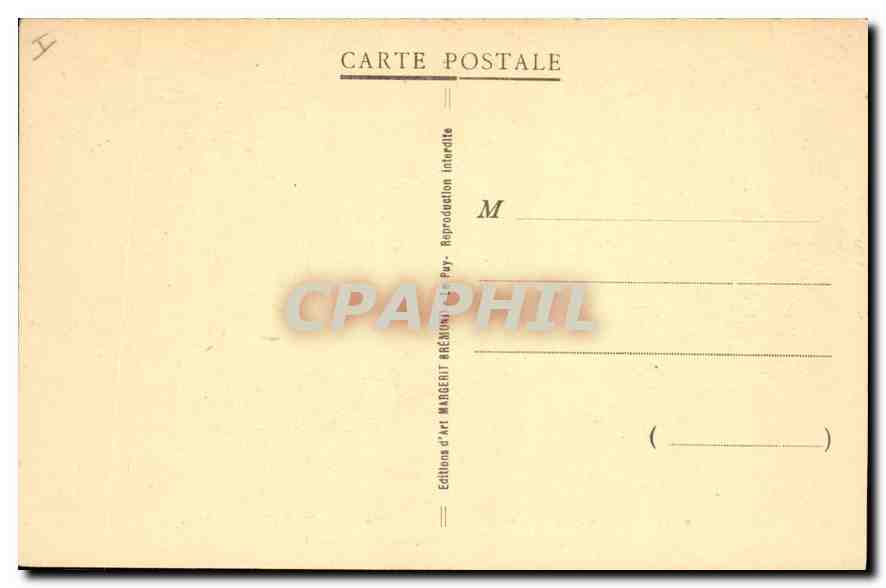 CPA Nouvel aspect de la Truyere au pont de Treboul Cantal a 40 metres au dessus de son ancien cours  — Rückseite