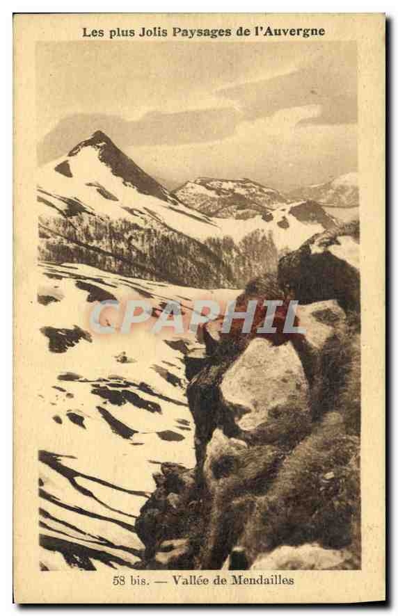 CPA Les Plus Jolis Paysages de l'Auvergne Vallee de Mendailles 