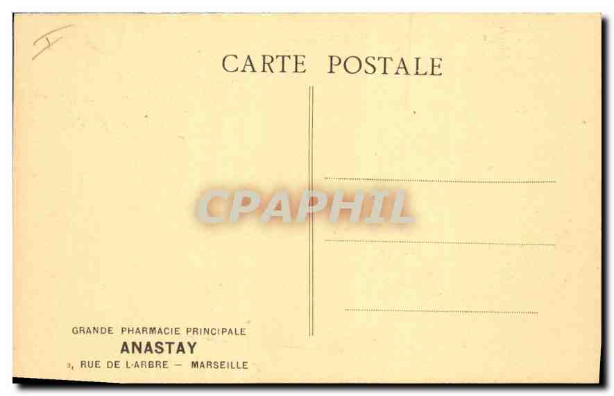 CPA Le Pont de la Mort a Menet Cantal  — Rückseite
