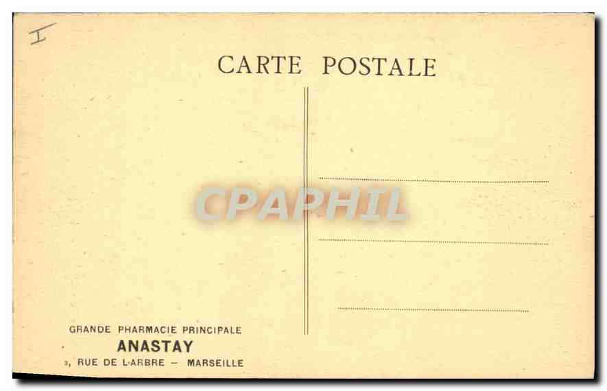 CPA Le Pont de la Mort Menet Cantal  — Rückseite