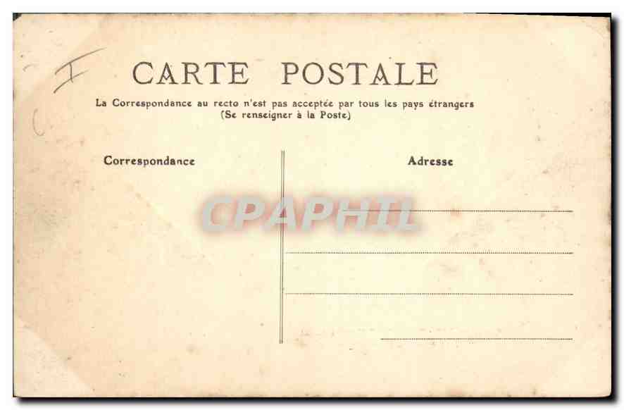CPA Cantal Cirque de Mandailles Puy de Bataillouze  — Verso