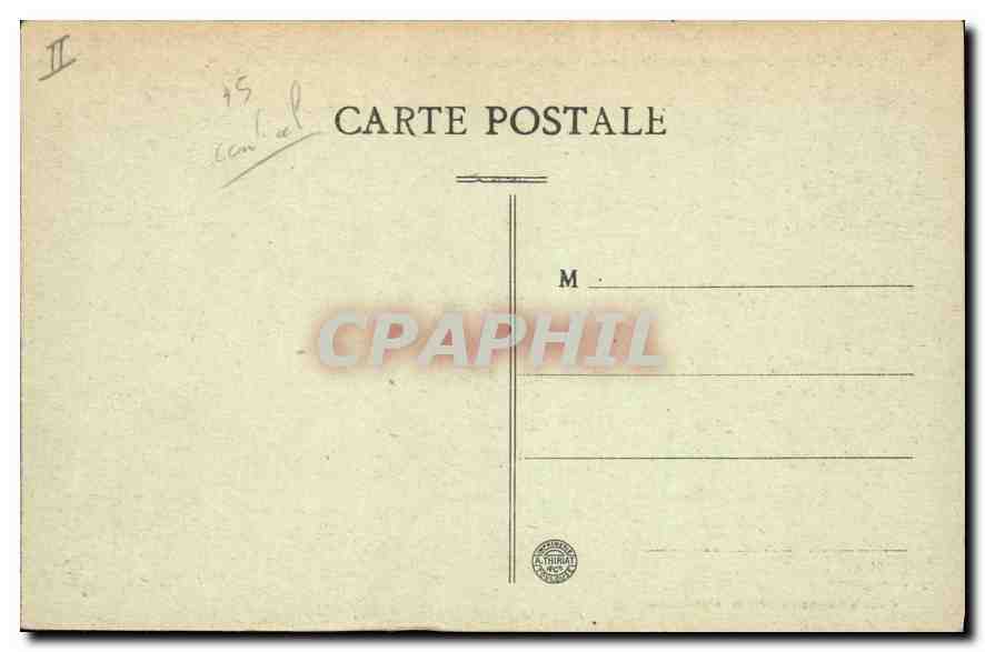 Le Cantal – Rion-ès-Montagne – Vue du Pont de la Mort — Verso