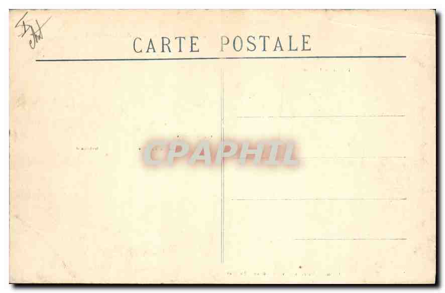 CPA Cantal panorama pris du Col de Rombiere  — Rückseite