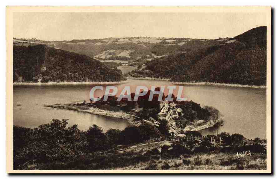 Vallée de la Truyère — Barrage de Sarrans — éditeur Les Arts Graphiques, Toulouse