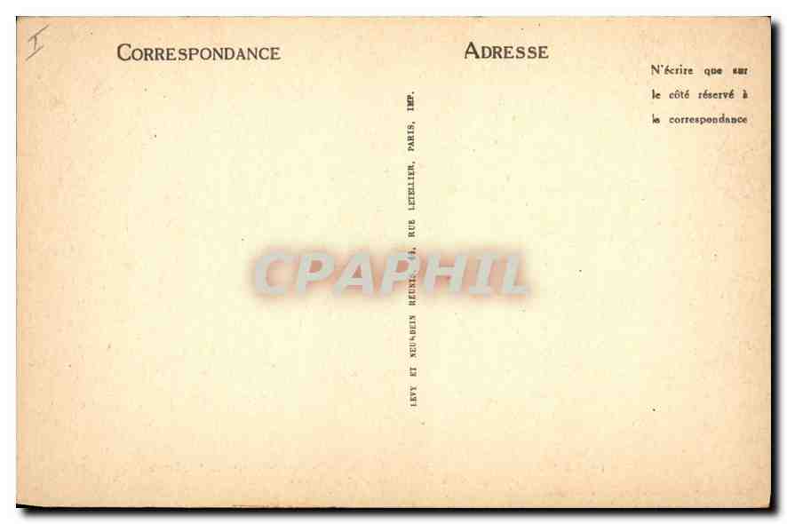 CPA Saint Flour Ancienne eglise Notre Dame XV siecle halle aux bles Actuellement  — Rückseite