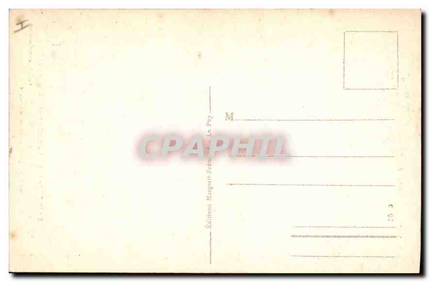 CPA Le Cantal Illustre Saint Flour La Cathedrale XIV siecle  — Rückseite