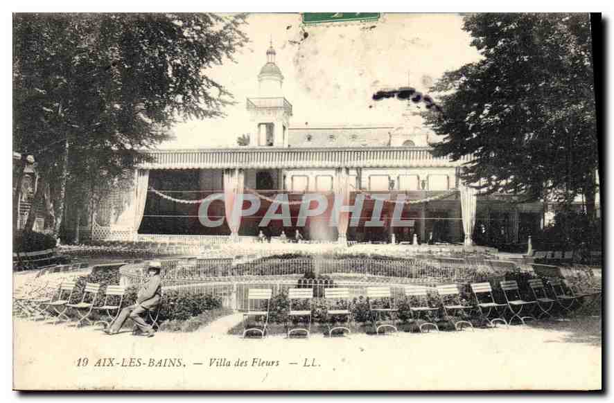 CPA Aix les Bains Villa des Fleurs 